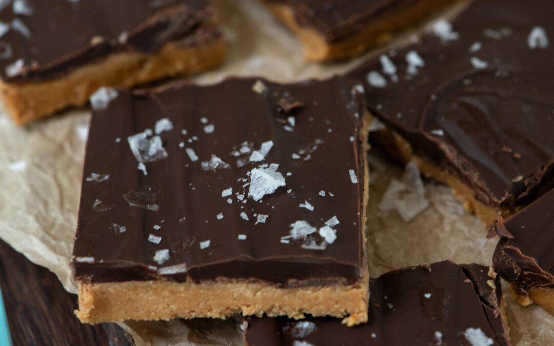 Gluten Free Peanut Butter Bars: 10 minute dessert