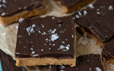 Gluten Free Peanut Butter Bars: 10 minute dessert